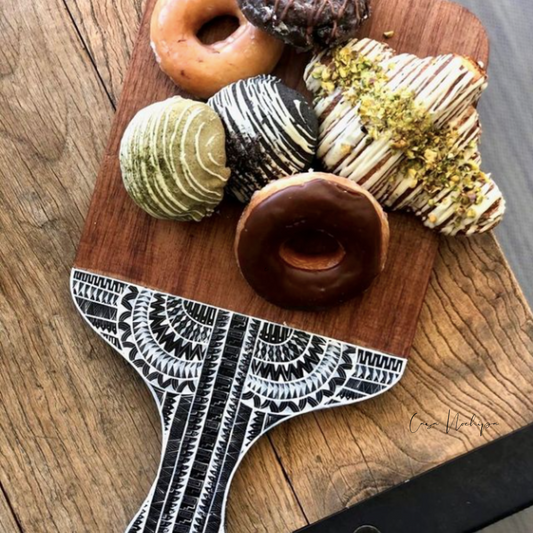 Adornos artesanales de barro y madera hechos a mano - Casa Nochipa