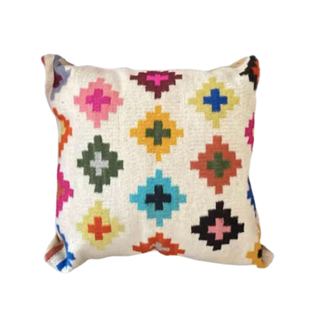 Cojín decorativo de Casa Nochipa, artesanía auténtica