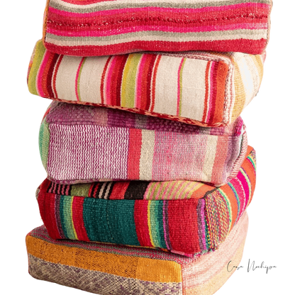 Puf | Textiles artesanales | Artesanias | Hecho a mano