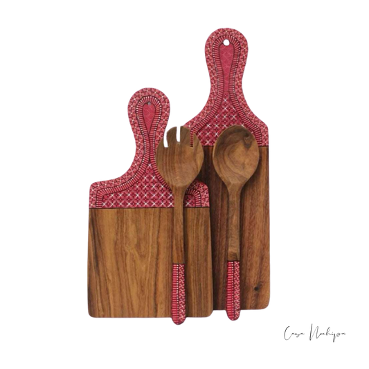 Tabla de parota con detalles únicos, diseño exclusivo