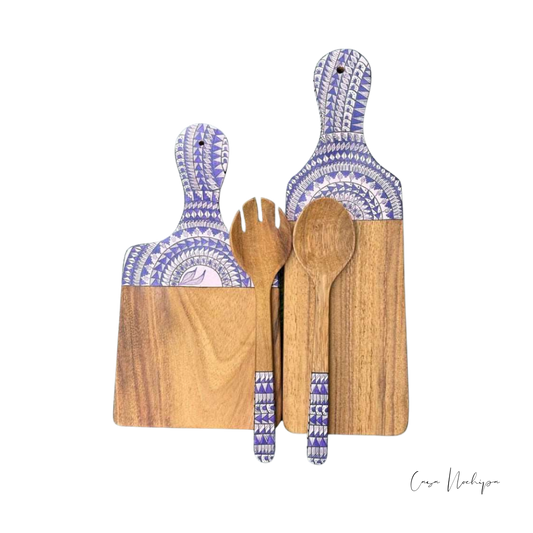 Tabla decorativa de parota, perfecta para tu cocina | Artesania | Artesania mexicana