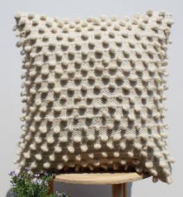 Handwoven Pedal Loom Cushion | Xicalcoliuhqui | 100% Natural Materials | Natural Dyes - Casa Nochipa